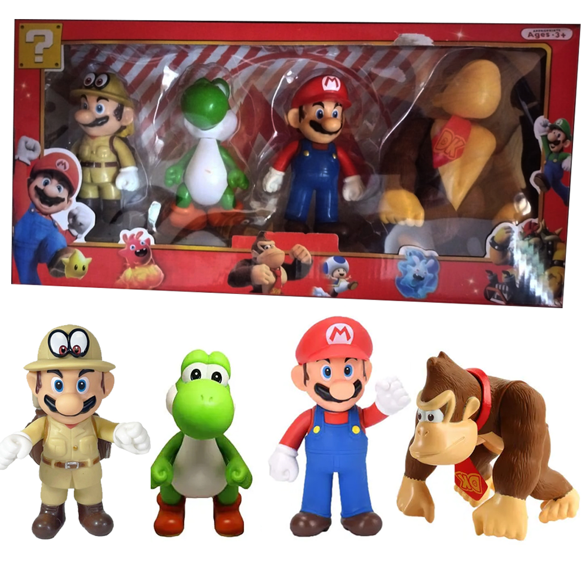 Miniatura 2 de MARIO BROS FIGURAS x4